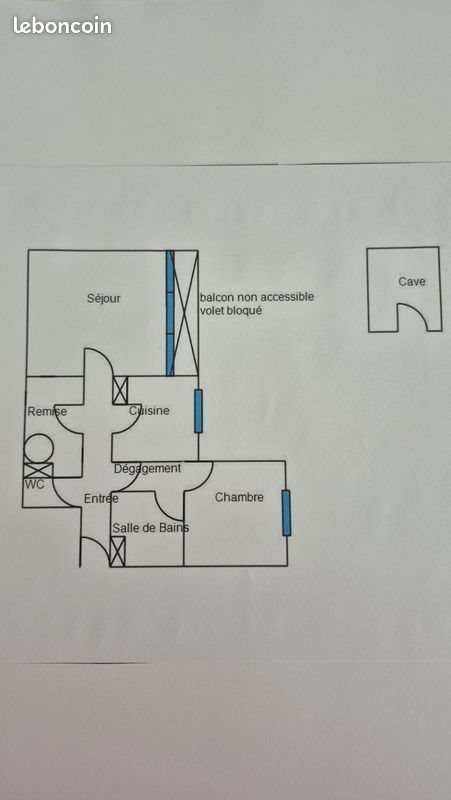 Appartement à vendre, 51m², Quimper