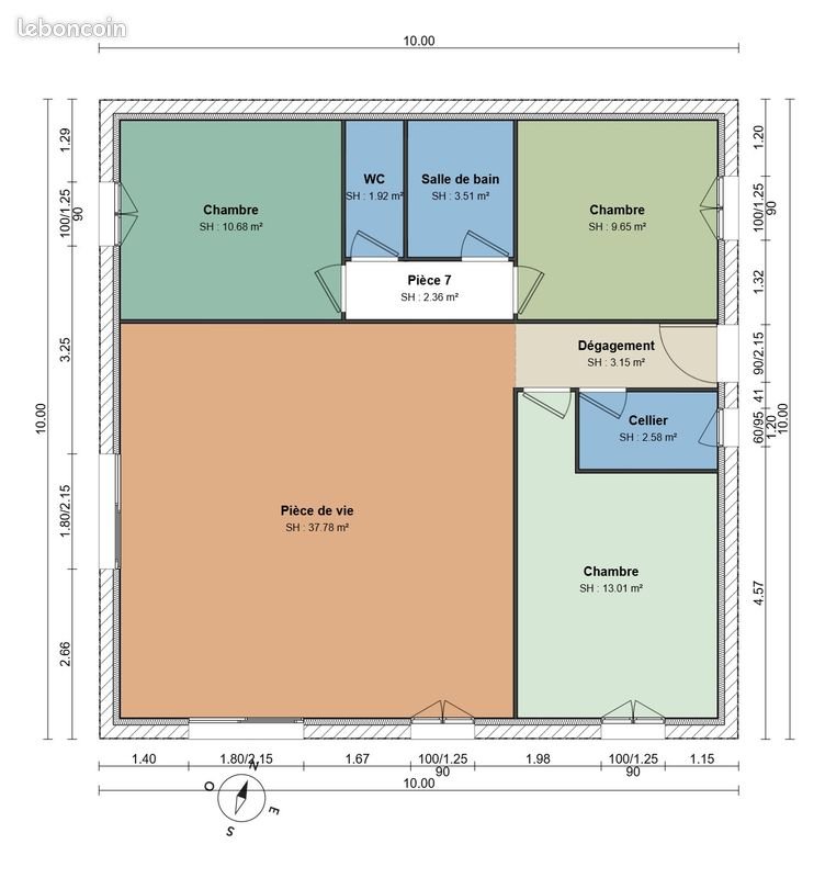 Maison à vendre, 88m², Entraigues-sur-la-Sorgue