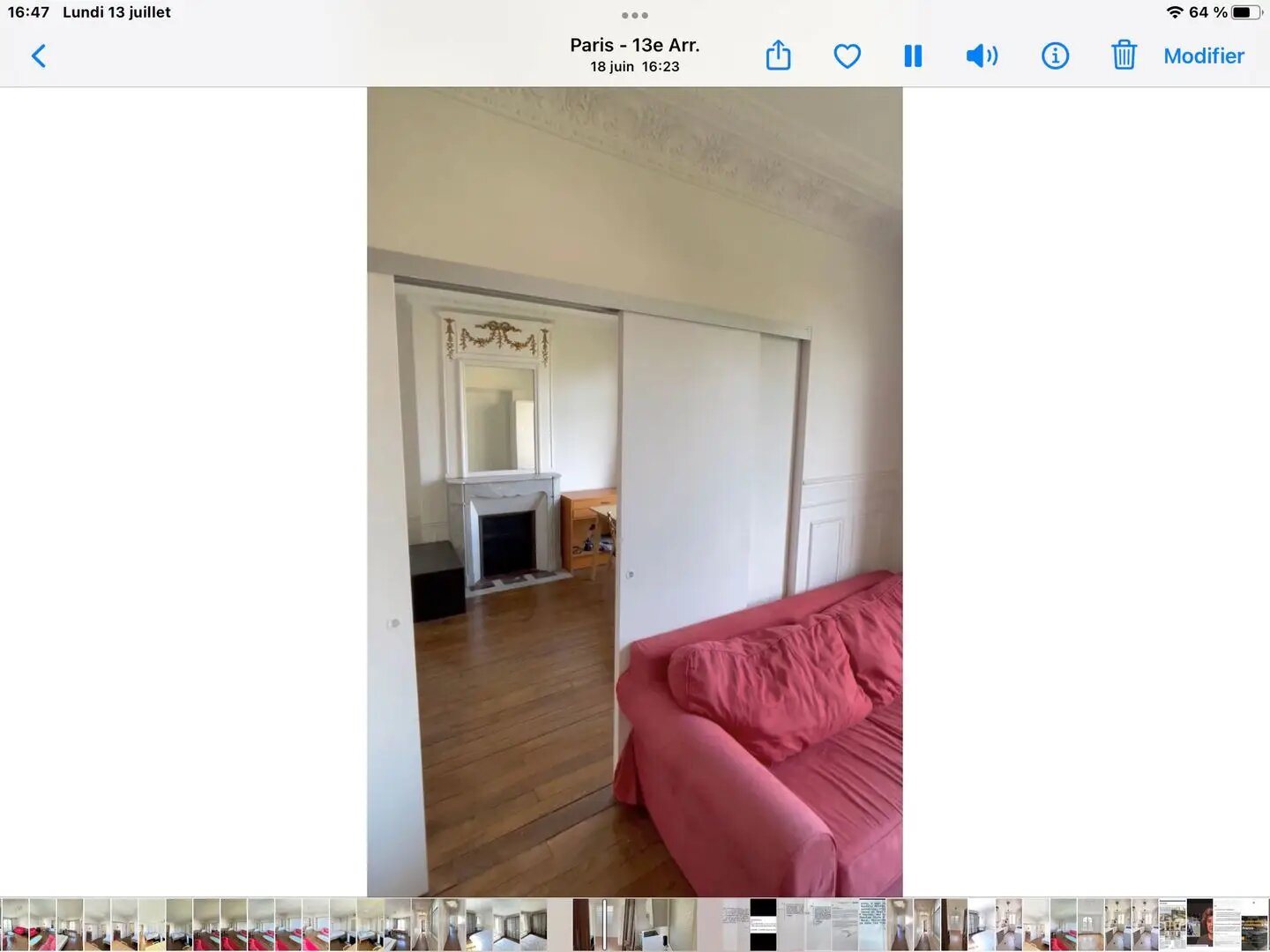 Appartement à louer, 63m², Paris 13ème