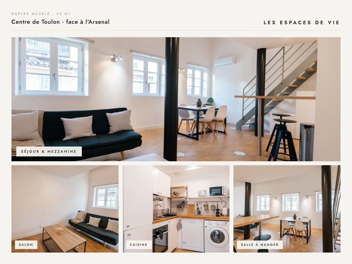 Appartement à louer, 55m², Toulon