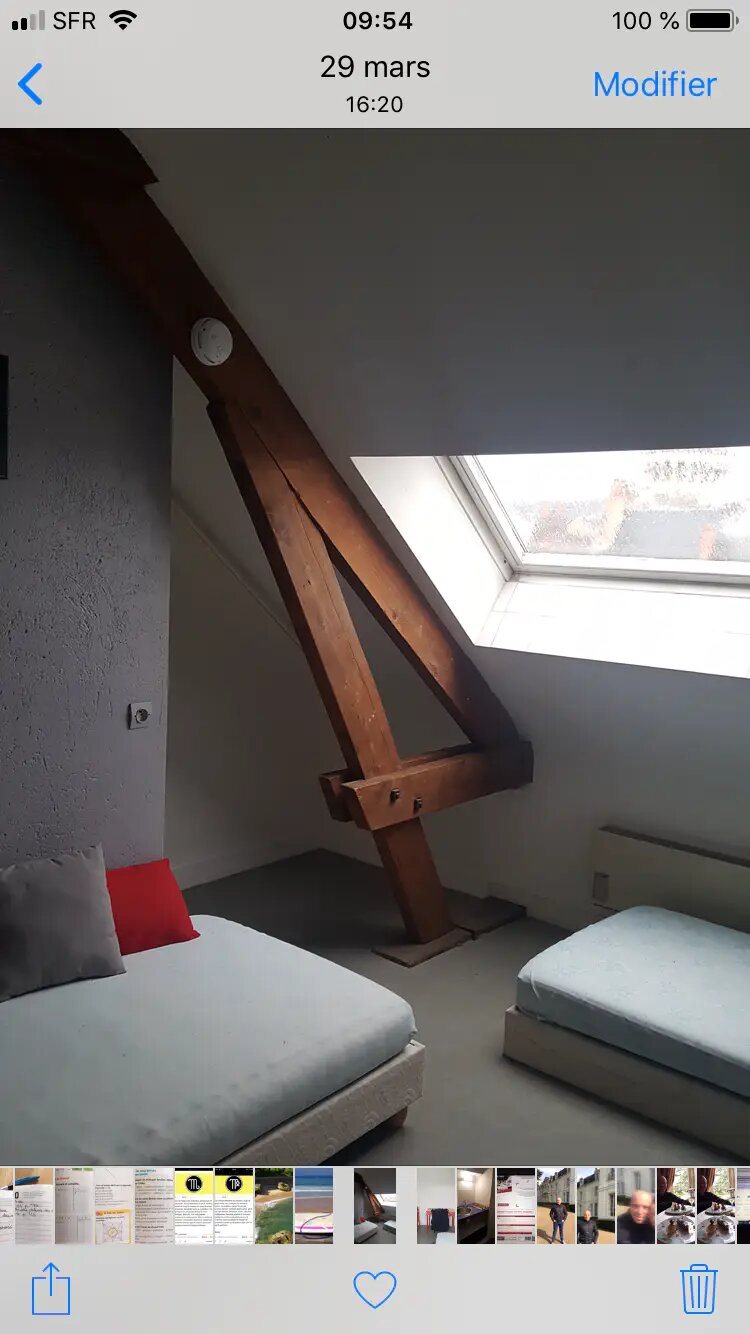 Appartement à louer, 17m², Tours