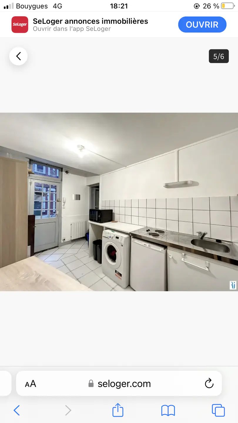 Appartement à louer, 27m², Rouen