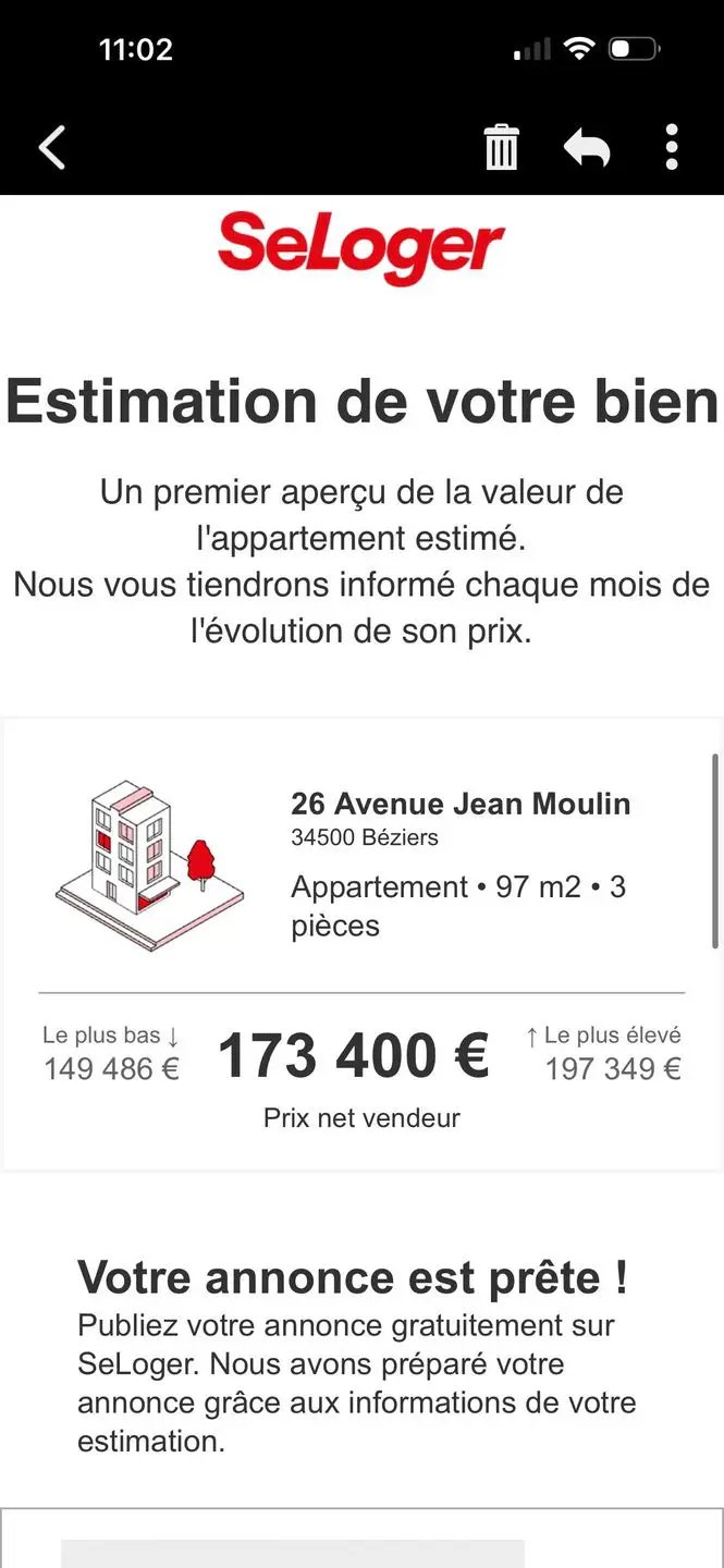 Appartement à vendre, 101m², Béziers