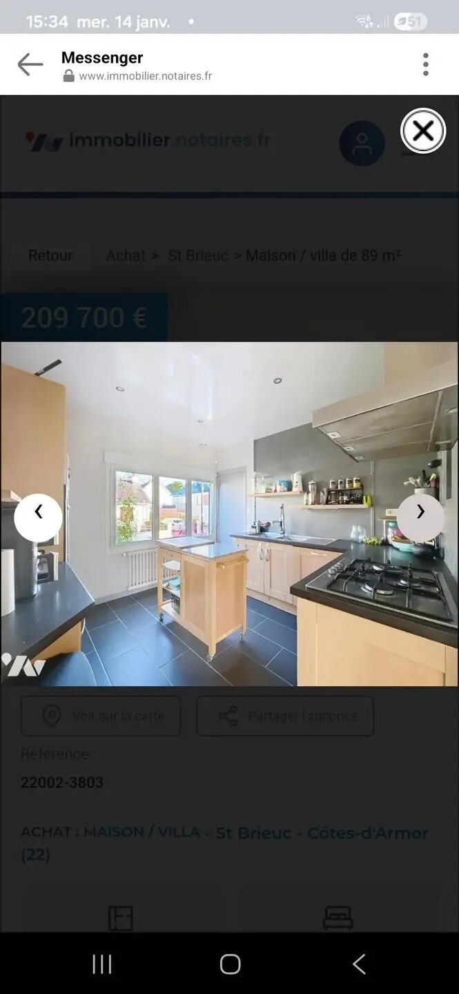 Maison à vendre, 88m², Saint-Brieuc