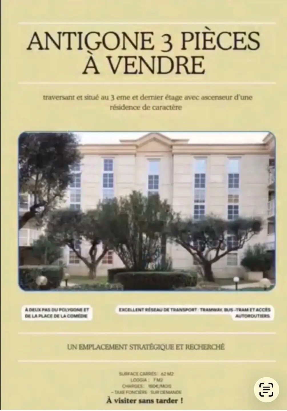 Appartement à vendre, 68m², Montpellier