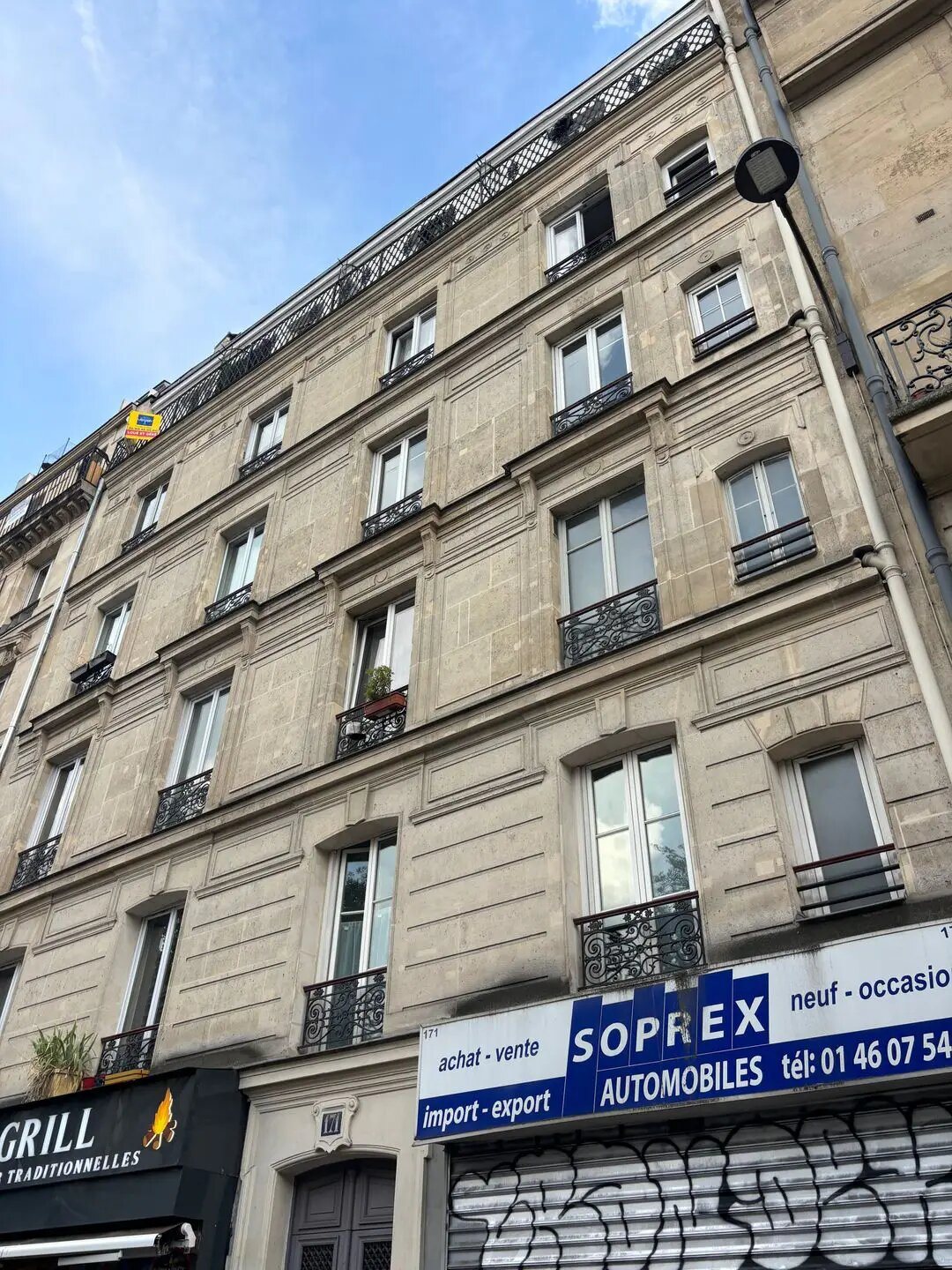 Appartement à louer, 18m², Paris 10ème