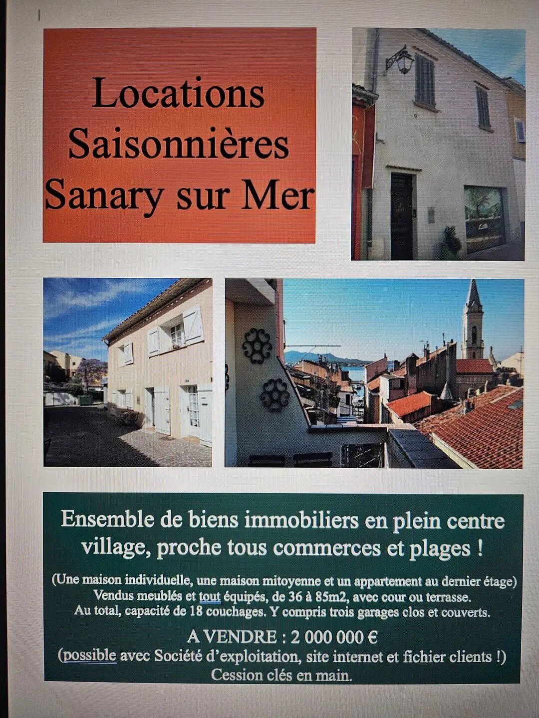 Appartement à vendre, 60m², Sanary-sur-Mer