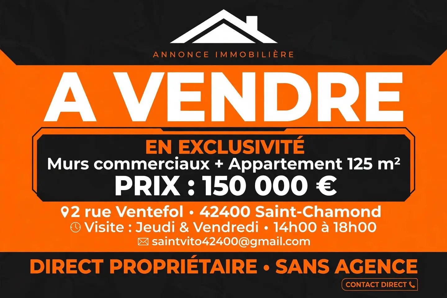 Appartement à vendre, 125m², Saint-Chamond