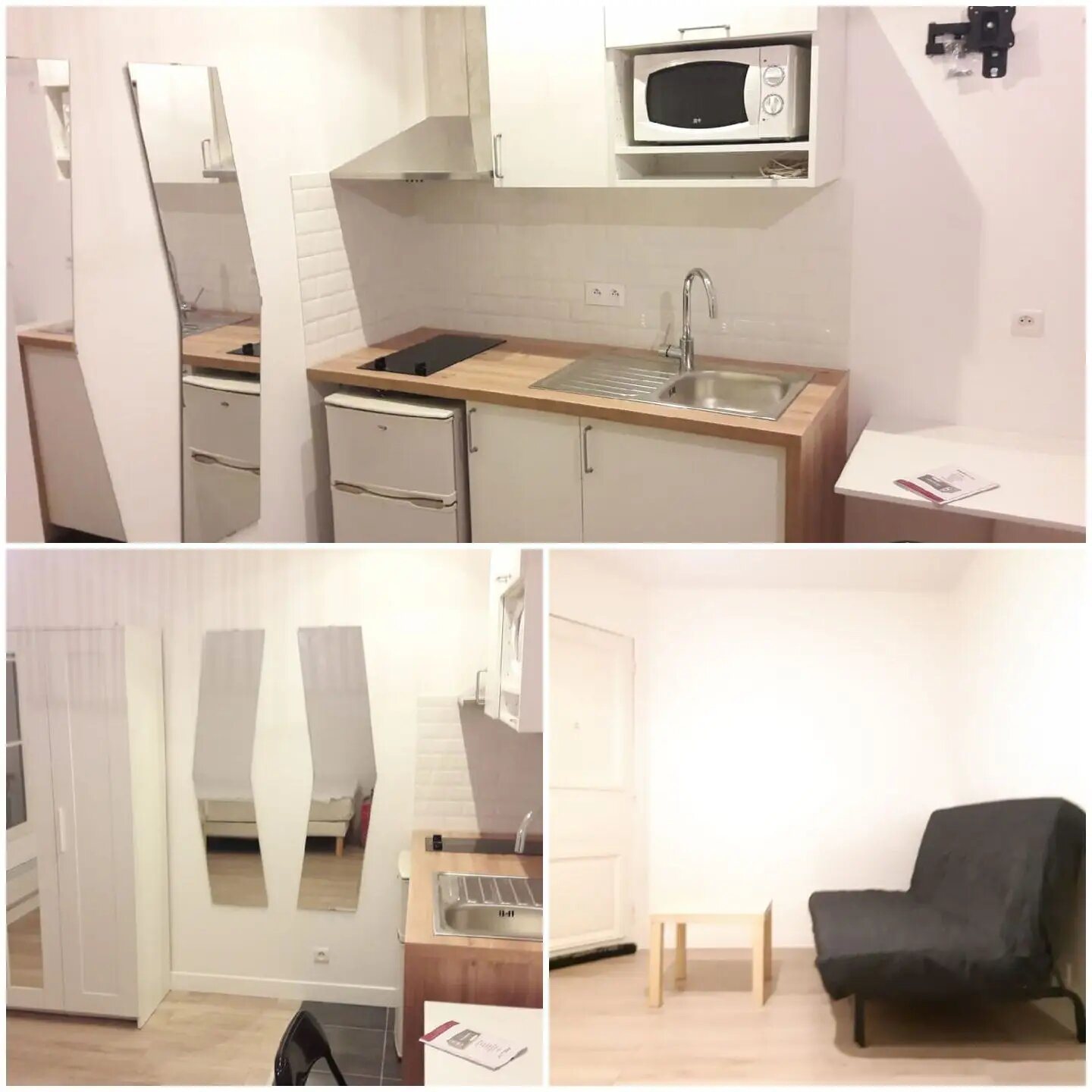 Appartement à louer, 19m², Paris 15ème