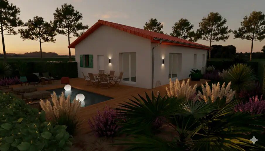 Maison à vendre, 80m², Ychoux
