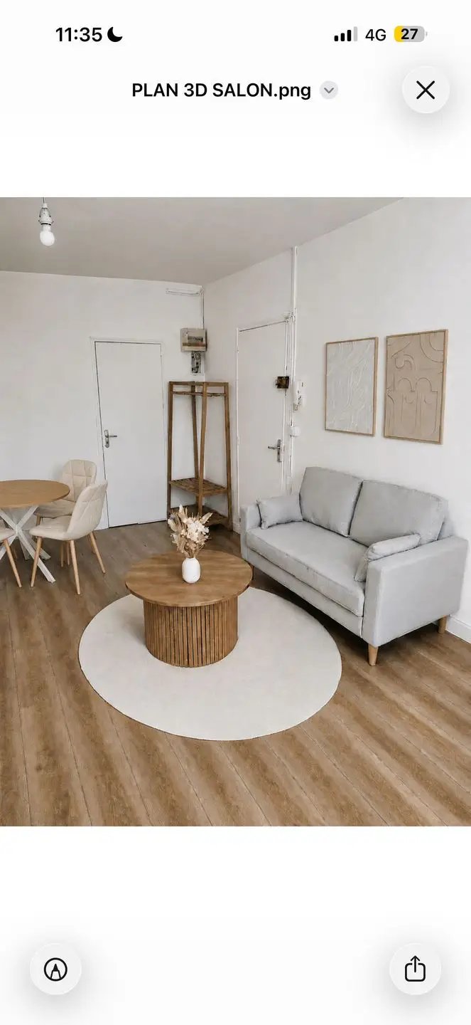 Appartement à louer, 24m², Angers