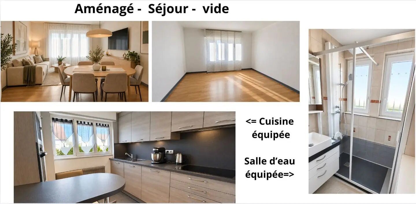 Appartement à louer, 64m², Mulhouse