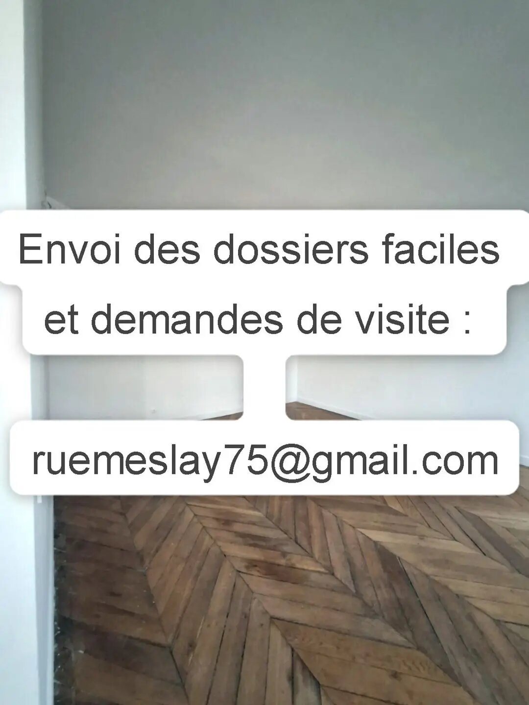 Appartement à louer, 44m², Paris 3ème