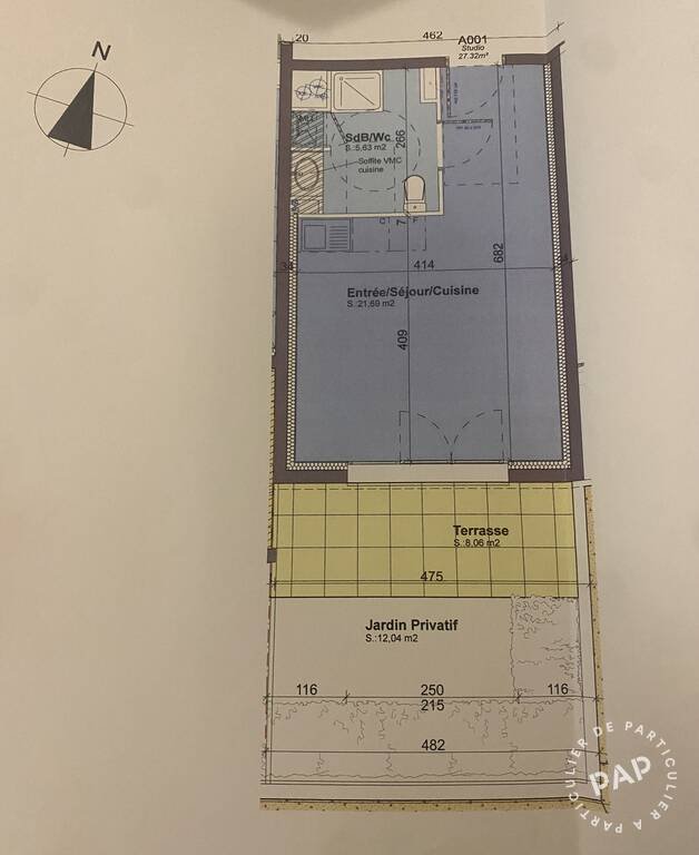 Appartement à louer, 28m², Noisy-le-Grand