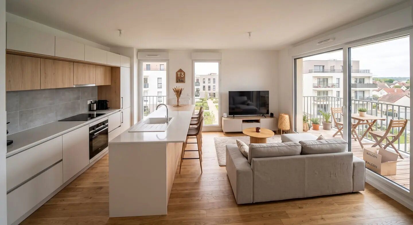 Appartement à vendre, 65m², Bezons