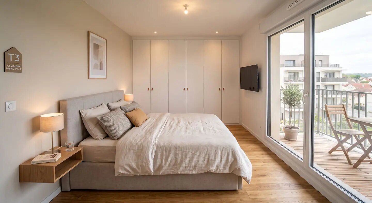 Appartement à vendre, 65m², Bezons