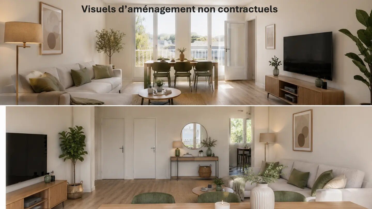 Appartement à vendre, 57m², Quimper