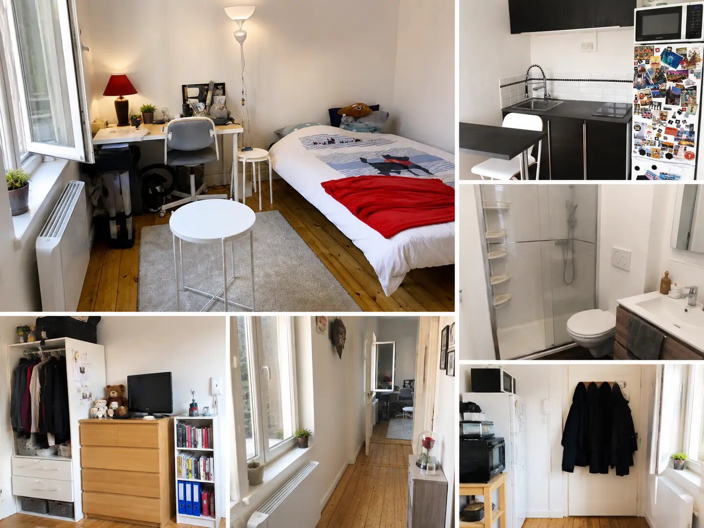 Appartement à louer, 23m², Lille