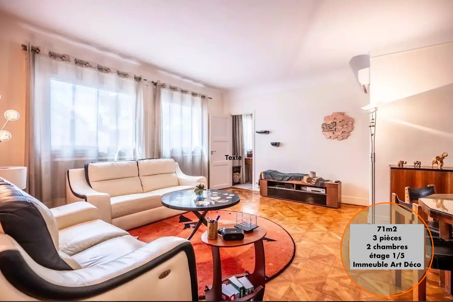 Appartement à vendre, 71m², Levallois-Perret