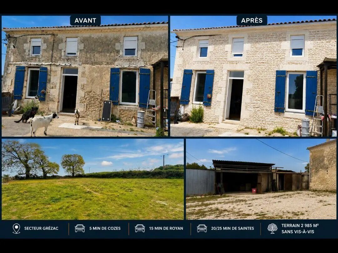Maison à vendre, 111m², Grézac