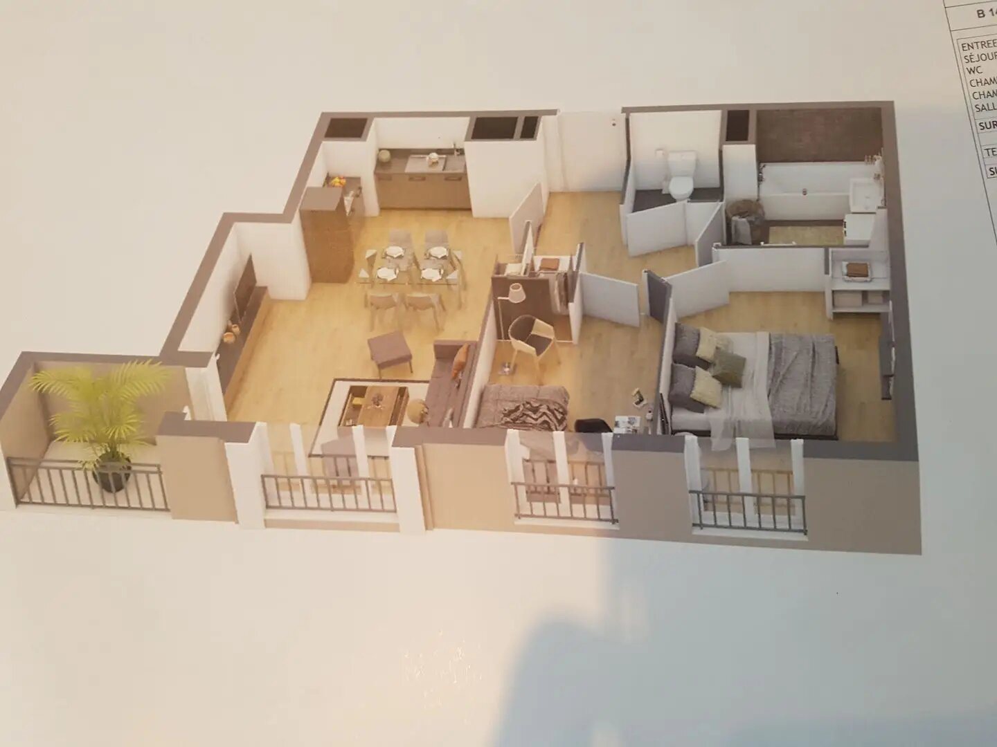 Appartement à louer, 58m², Clamart