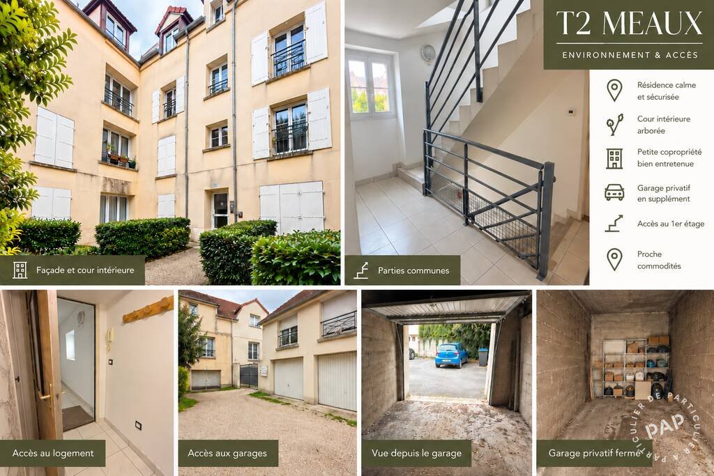 Appartement à louer, 30m², Meaux