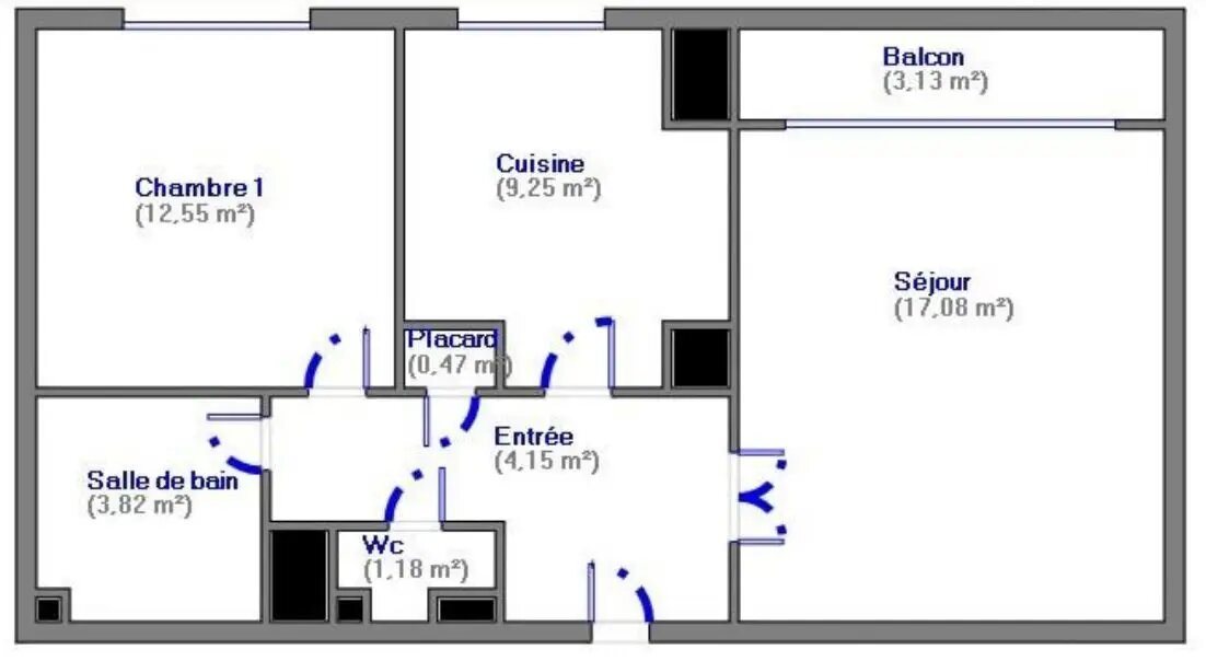 Appartement à vendre, 49m², Saint-Maur-des-Fossés