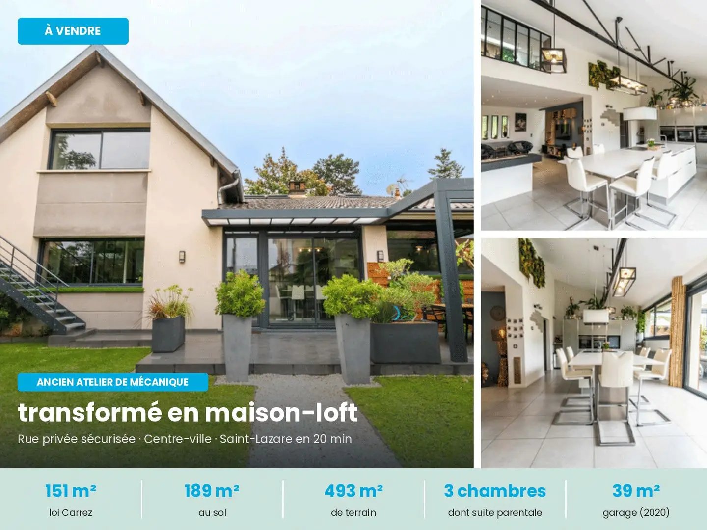 Maison à vendre, 170m², Sannois