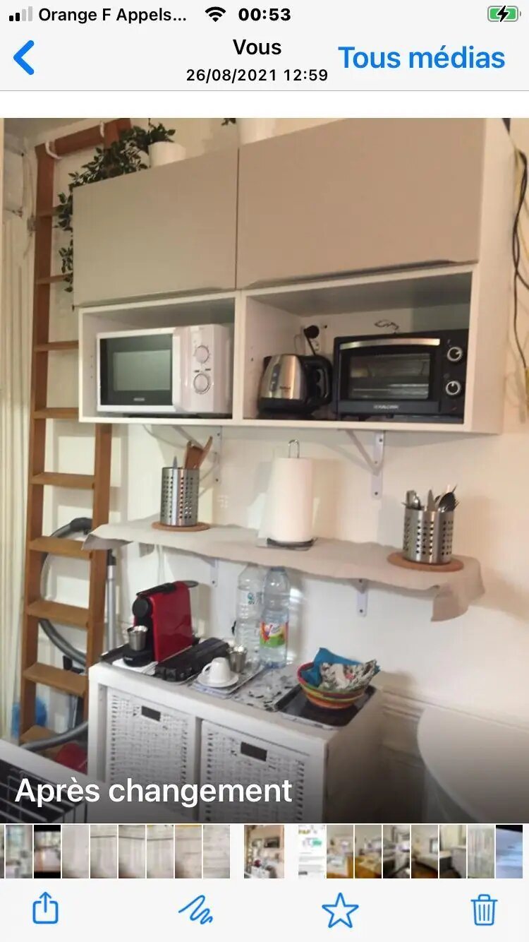 Appartement à louer, 15m², Paris 8ème