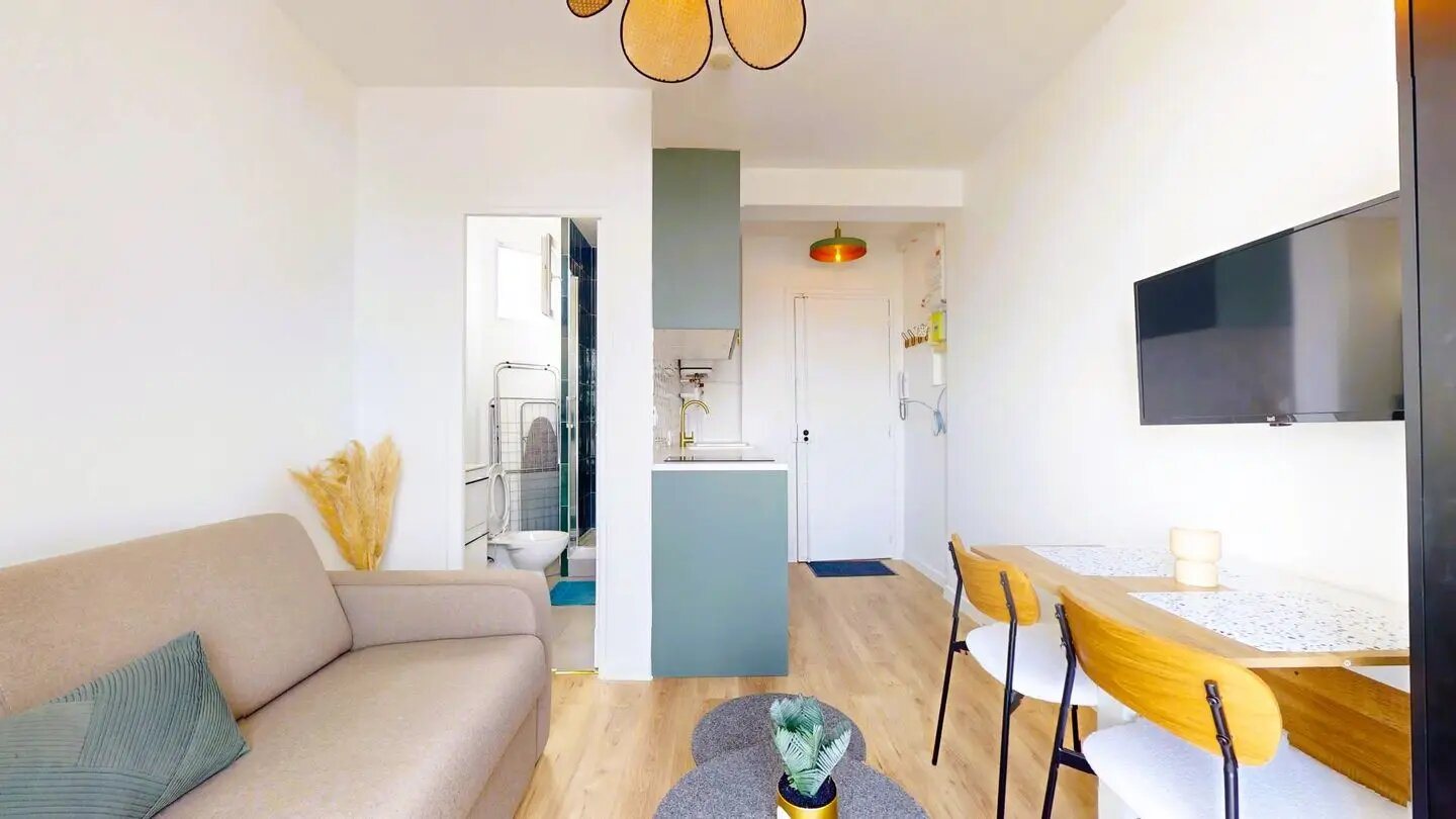Appartement à louer, 14m², Paris 20ème