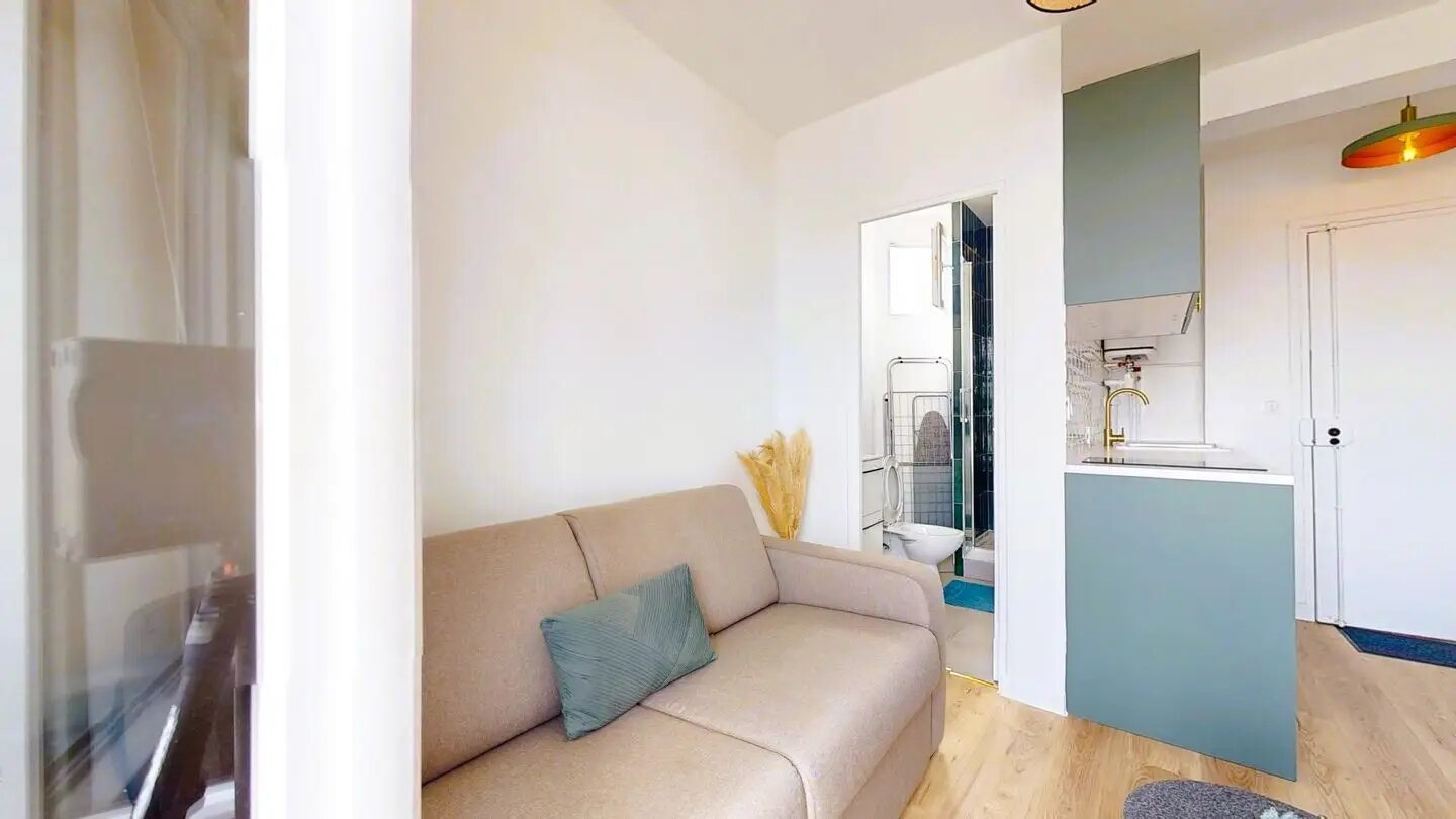 Appartement à louer, 14m², Paris 20ème