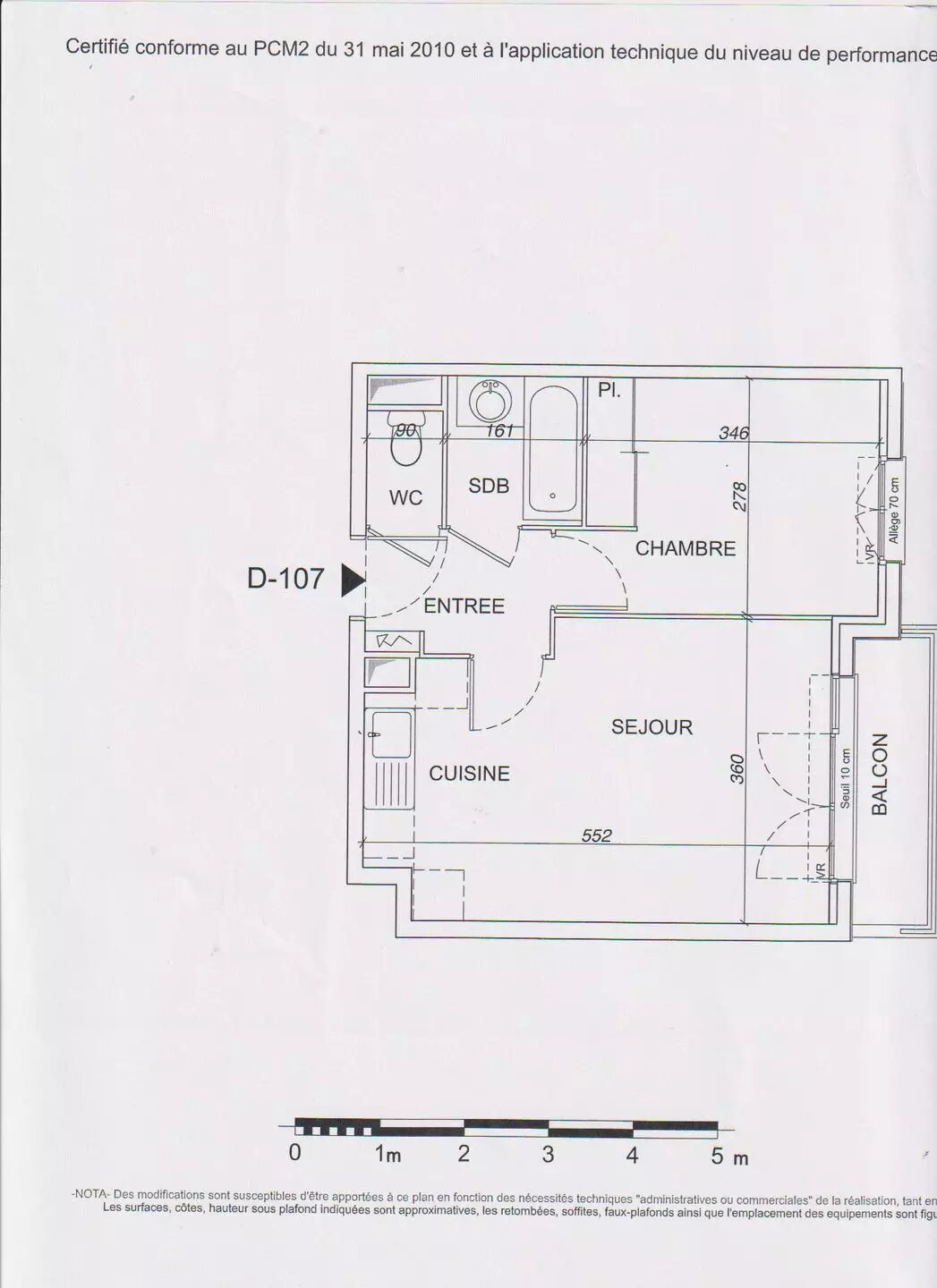 Appartement à vendre, 38m², Massy