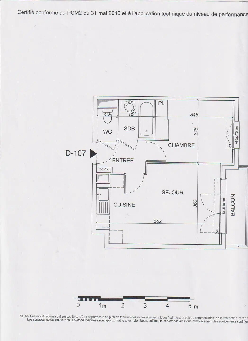 Appartement à vendre, 38m², Massy