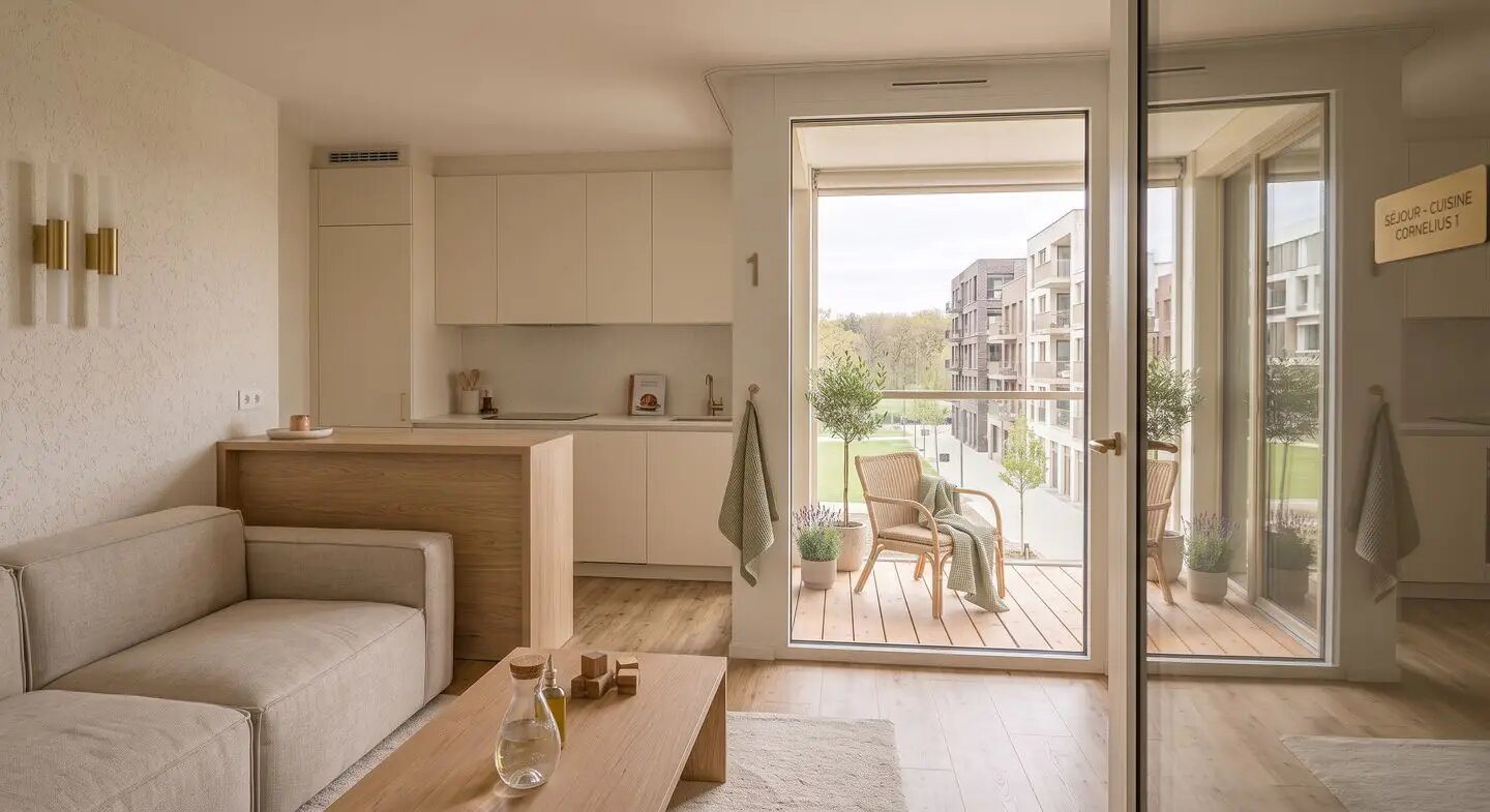 Appartement à vendre, 53m², La Courneuve