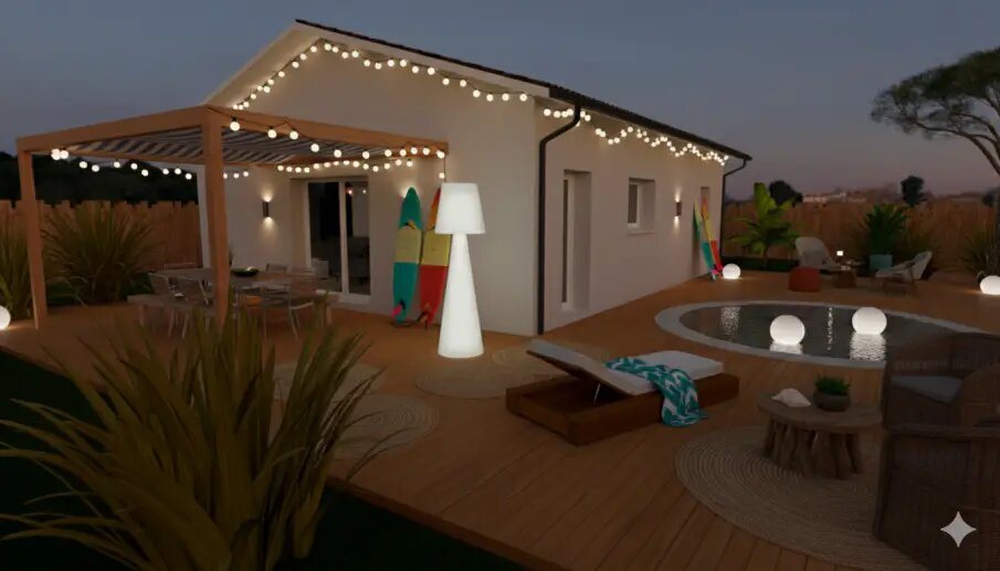 Maison à vendre, 70m², Biscarrosse