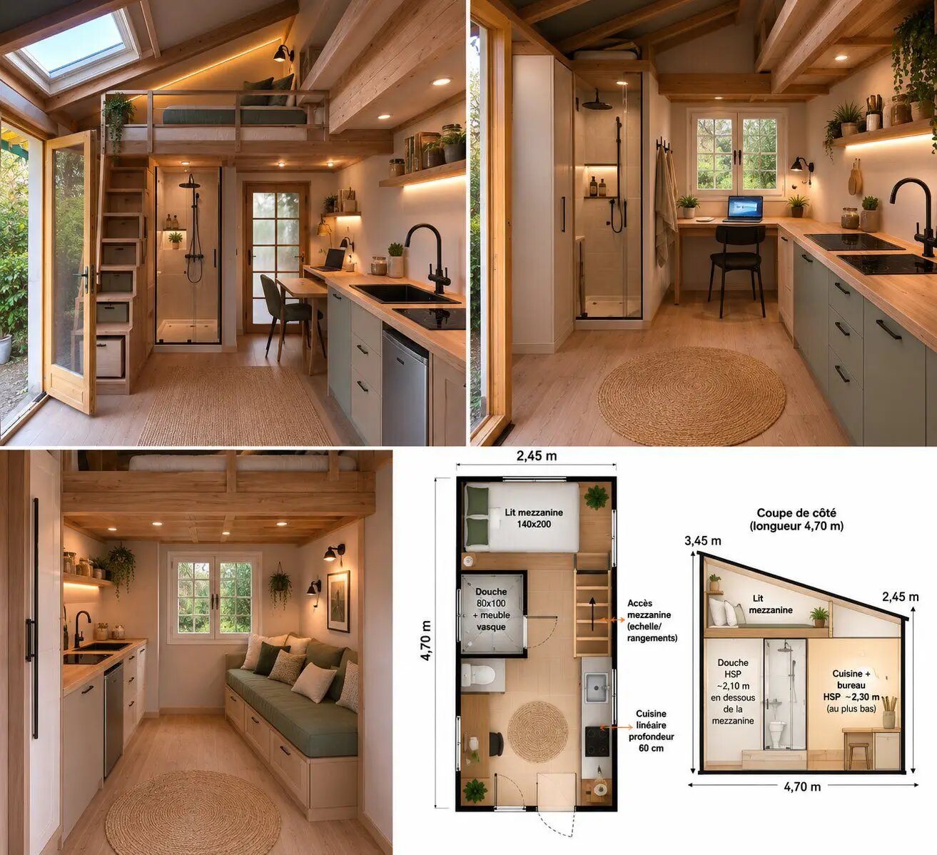 Maison à louer, 12m², Osny