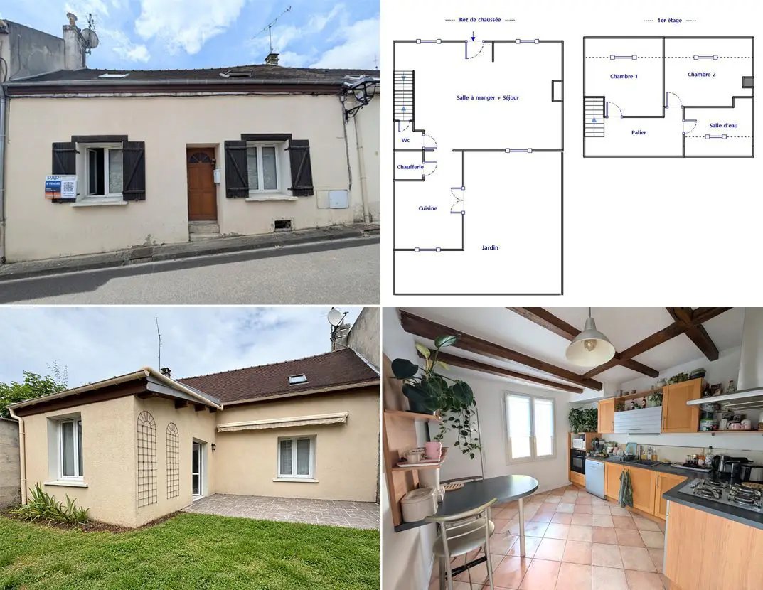 Maison à vendre, 86m², Mortefontaine