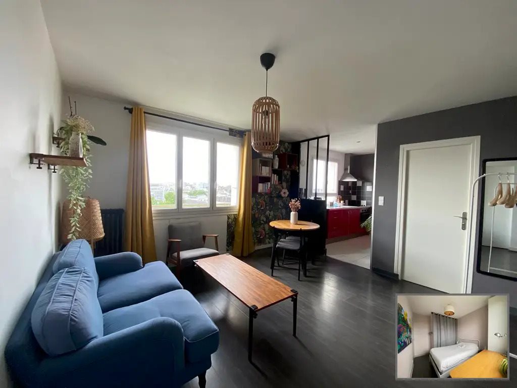 Appartement à louer, 37m², Rennes