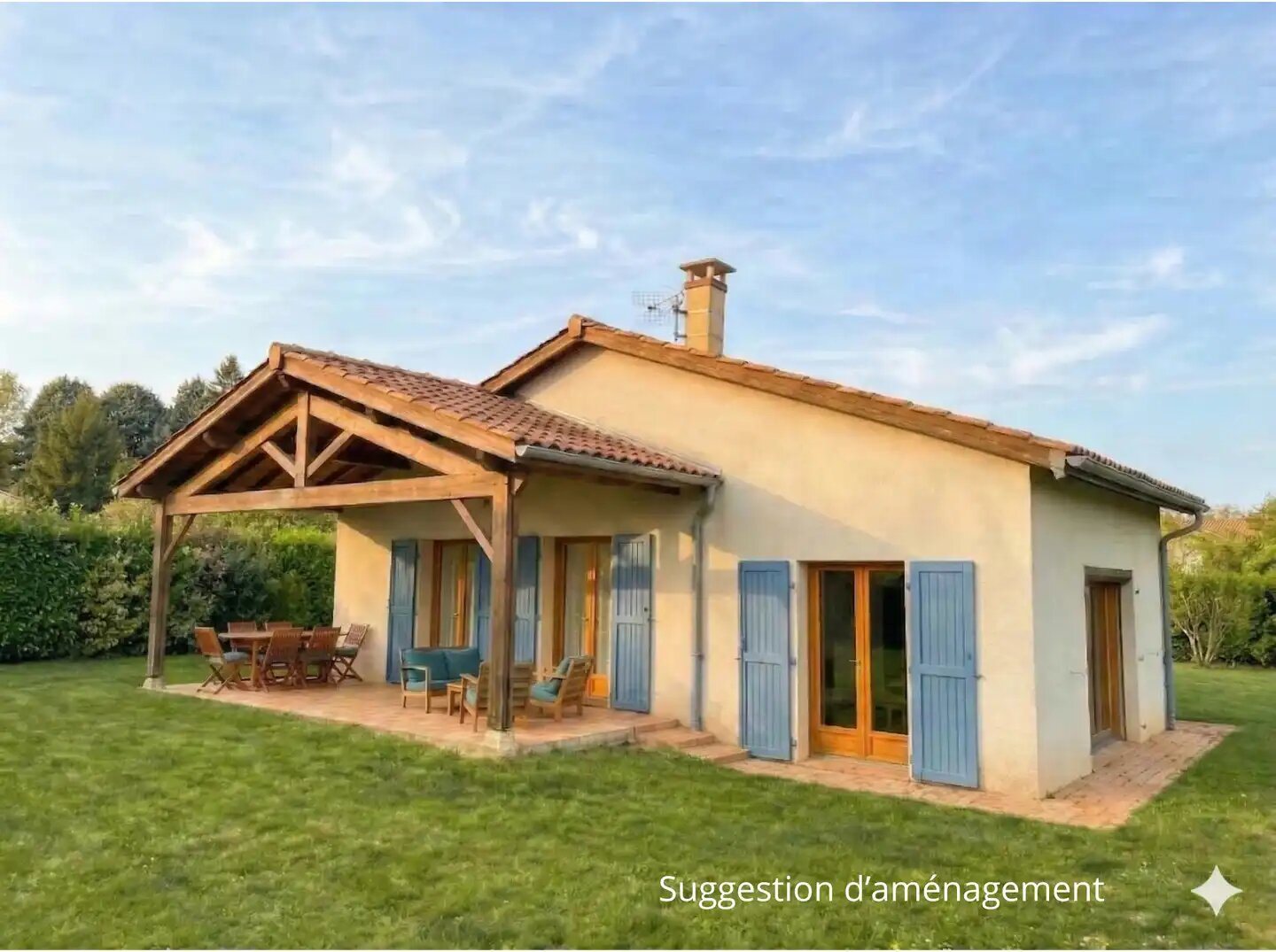 Maison à louer, 120m², Saint-Cyr-sur-le-Rhône
