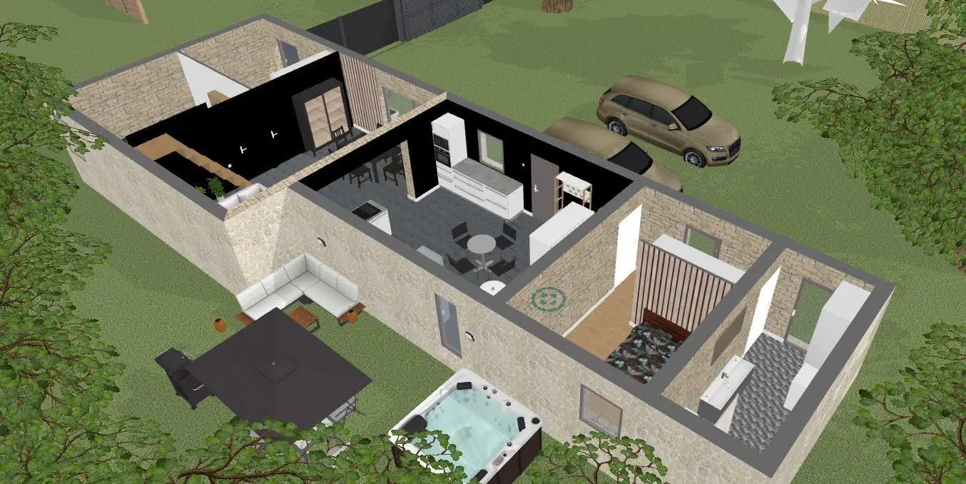 Maison à vendre, 95m², Saint-Léon-sur-l'Isle