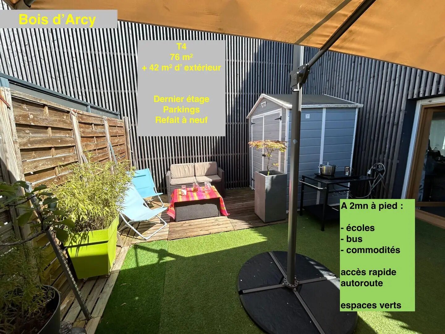 Appartement à vendre, 76m², Bois-d'Arcy