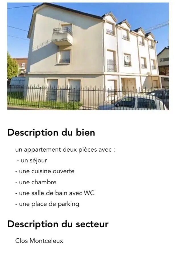 Appartement à vendre, 42m², Villepinte
