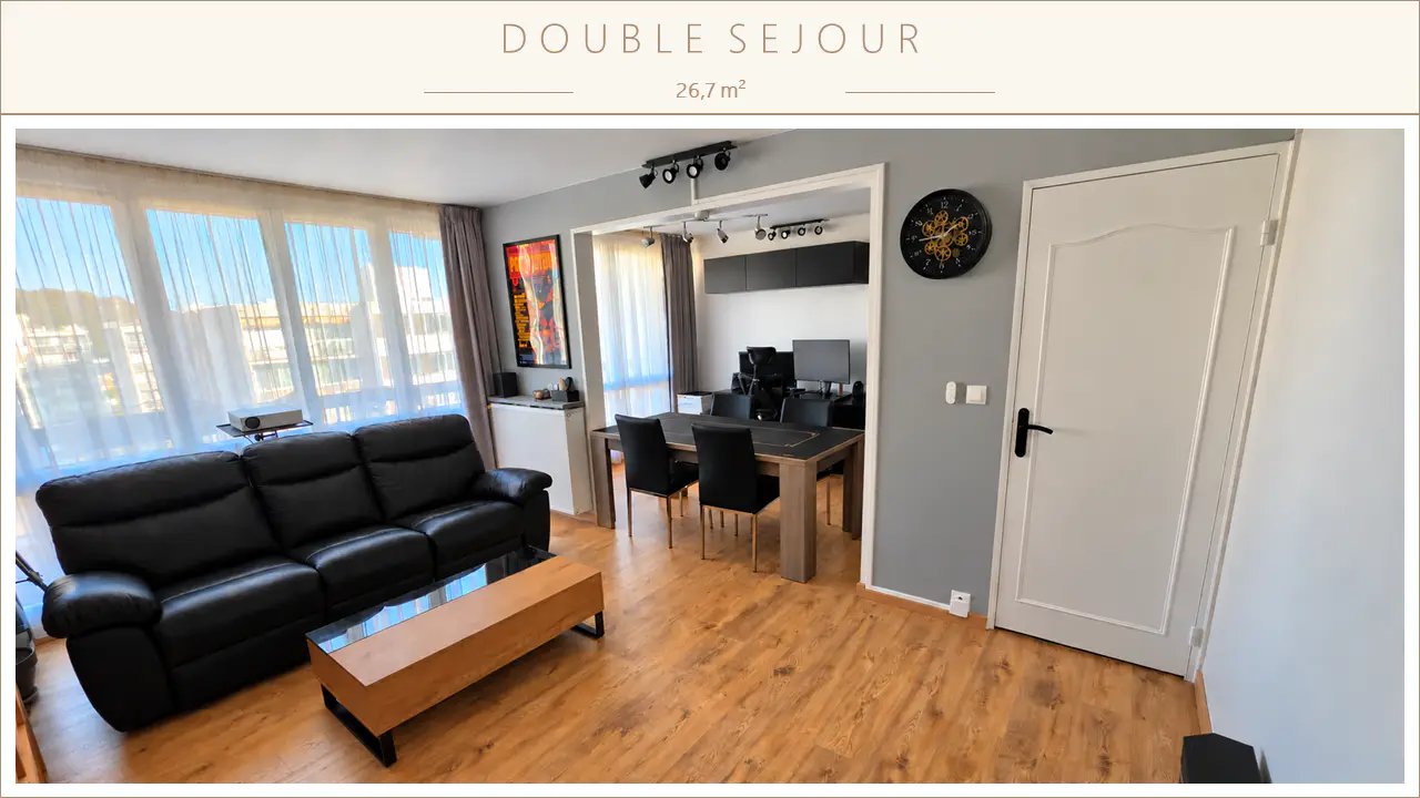 Appartement à vendre, 69m², Chelles