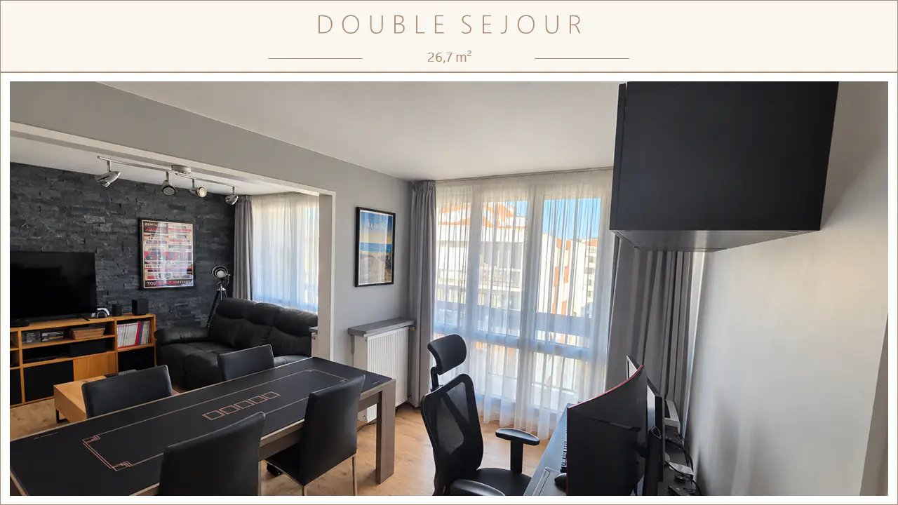 Appartement à vendre, 69m², Chelles