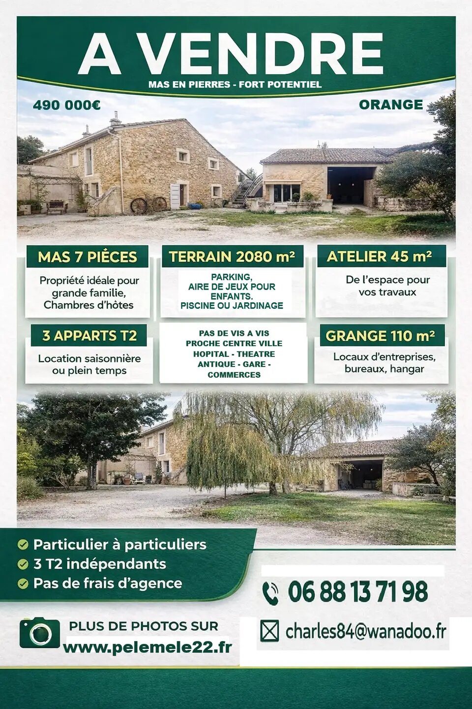 Maison à vendre, 217m², Orange
