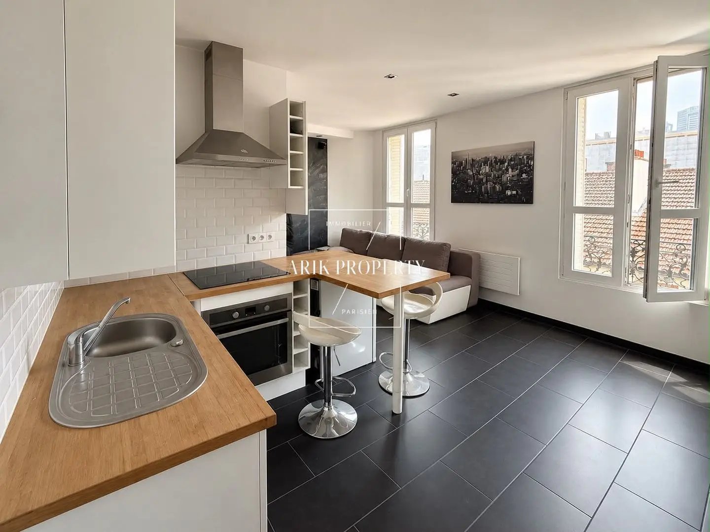 Appartement à louer, 21m², Courbevoie