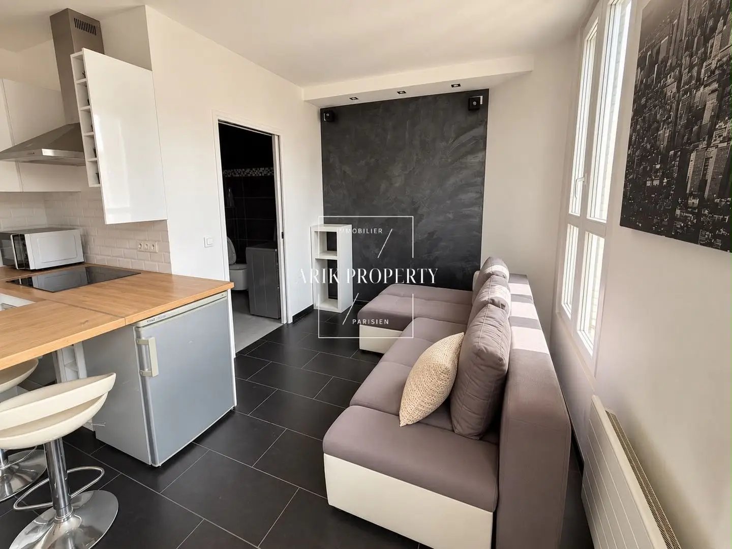 Appartement à louer, 21m², Courbevoie