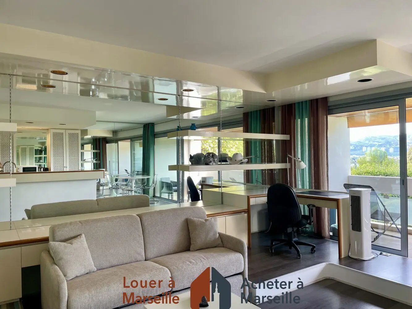 Appartement à louer, 39m², Marseille 8ème