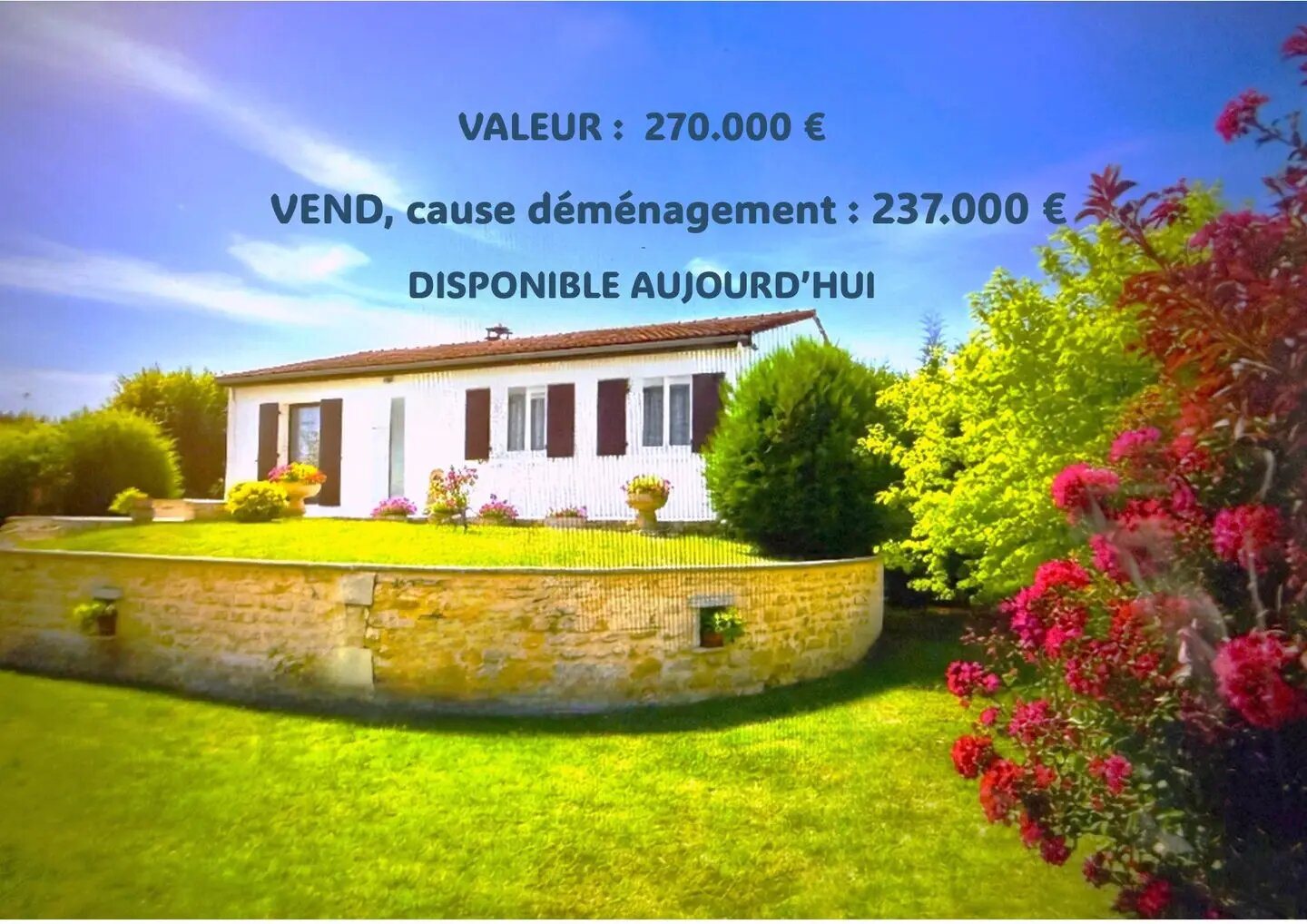 Maison à vendre, 120m², Saint-Georges-des-Coteaux