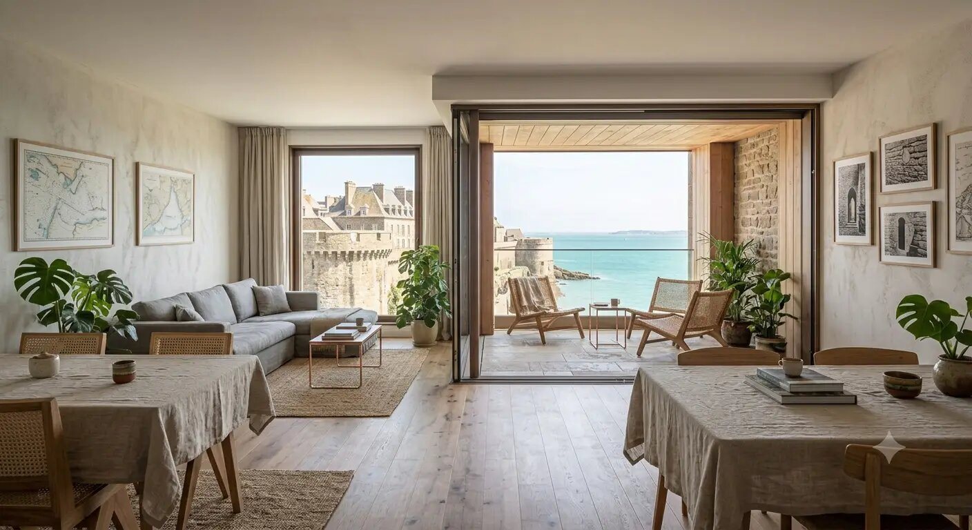 Appartement à vendre, 46m², Saint-Malo